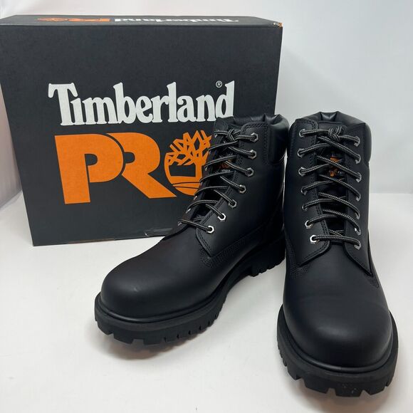 Timberland PRO 6IN Direct Attach Size Men's 10.5 Soft Toe WP/Insulated Work Boot - Picture 9 of 12
